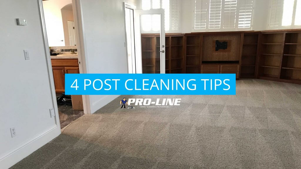 4 Post Carpet Cleaning Tip