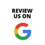 large button to leave reviews on Google