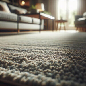 a photo of matted carpet