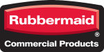 Image of the Rubbermaid Commercial Products logo for commercial janitorial service